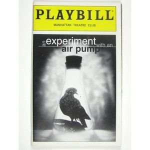 Experiment with Air Pump Playbill 1999 Linda Emond Manhattan Theatre Club